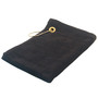 Black_Corner_Grommet_Golf_towel